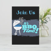 **HEURE DU BBQ** INVITATIONS À LA FÊTE (Debout devant)