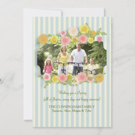 Heure du Carte photo de printemps (Devant)