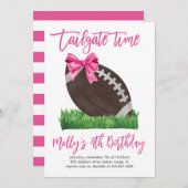 Heure du chargement Anniversaire Invitation (Devant / Derrière)