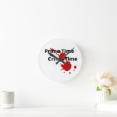 Heure du crime de première heure horloge murale (Maison)