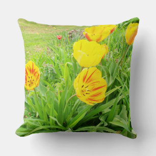 Heure du printemps 16 Coussin Carré
