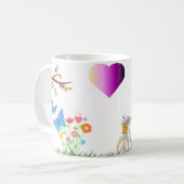 Heure du printemps Mug (Devant gauche)