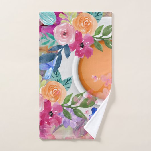 Heure du thé (Serviette à main)