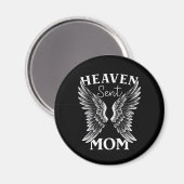 Heure envoyé Maman Christian Magnet (Recto/Verso)