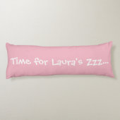 Heure faite sur commande pour Zzz… Coussin rose du (Dos)