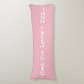 Heure faite sur commande pour Zzz… Coussin rose du (Devant (Vertical))