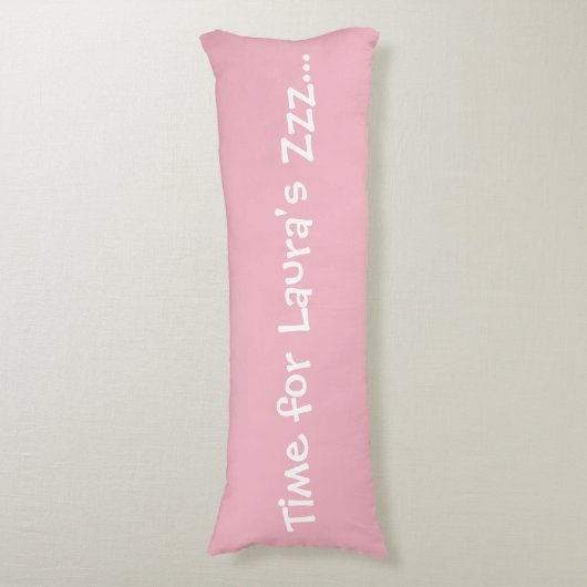 Heure faite sur commande pour Zzz… Coussin rose du (Devant (Vertical))