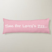 Heure faite sur commande pour Zzz… Coussin rose du (Devant)