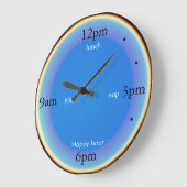 "Heure heureuse de la sieste Pilules"> Horloges de (Angle)