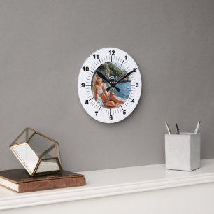 HEURE ! ⏰ Horloge murale personnalisée – Ajoutez v