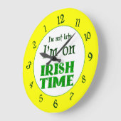 Heure irlandaise - Nombre inverse Horloge (Angle)