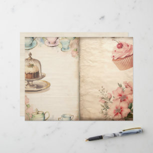 Heure pour le papier journal Tea Junk