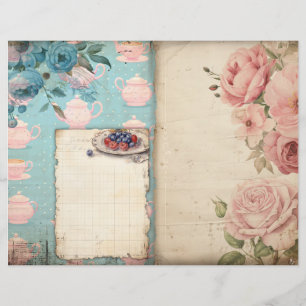 Heure pour le papier journal Tea Junk