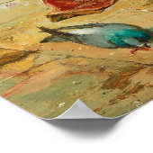 Heures de loisirs de Hans Zatzka - affiche (Coin)