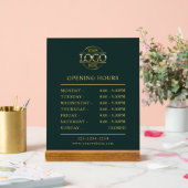 Heures d'ouverture de l'entreprise moderne simple  (Mariage)