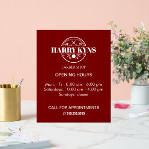 Heures d'ouverture du magasin de barrettes personn