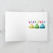 HEUREUSE **5e ANNIVERSAIRE** W/ Carte INTÉRIEURE S (Intérieur)