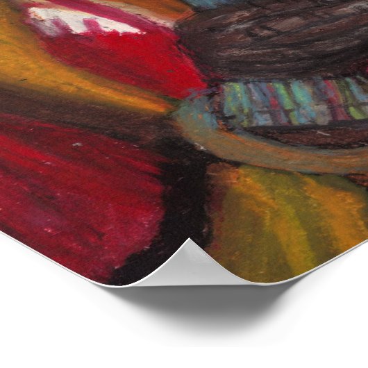 HEUREUSE affiche du MOIS-COLLAGE HISTOIRE NOIRE (Coin)