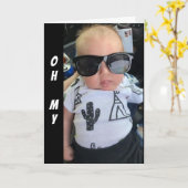 **HEUREUSE CARTE DU 13ème anniversaire** (Fleur jaune)