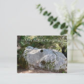 HEUREUSE ESCALADE ROCK ! Carte postale (Debout devant)