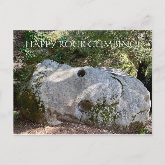 HEUREUSE ESCALADE ROCK ! Carte postale (Devant)