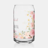 Heureuse Est-Elle Pink Bible Verse (Verso)
