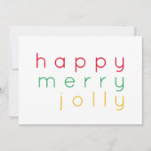HEUREUSE JOLLY JOLLY 5x7 Carte plate (Devant)