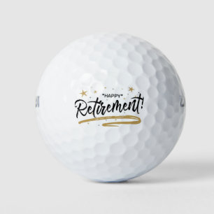 ***HEUREUSE RETRAITE** BALLES DE GOLF