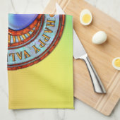 Heureuse Sainte-Valentin 2A Serviette de cuisine (Quart Plié)