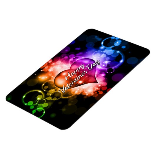 Heureuse Sainte-Valentin 5A Premium Magnet (Côté Gauche)