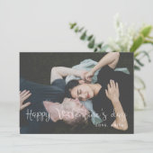 Heureuse Sainte-Valentin carte photo mignon (Debout devant)