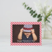 Heureuse Sainte-Valentin | Carte postale photo Red (Debout devant)