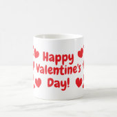 Heureuse Sainte-Valentin coeur rouge café tasse ca (Centre)