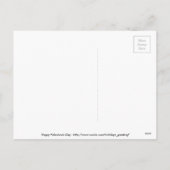 Heureuse Sainte-Valentin Cute typographie Carte po (Dos)