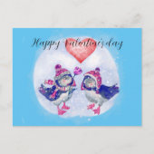 Heureuse Sainte-Valentin de carte postale (Devant)