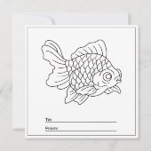 Heureuse Sainte-Valentin de la carte pour enfants (Dos)