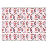 Heureuse Sainte-Valentin de nappes Joyeux annivers (Devant (Horizontal))