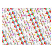 Heureuse Sainte-Valentin de nappes Joyeux annivers (Devant (Horizontal))