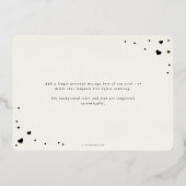 Heureuse Sainte-Valentin d'huile + Carte photo de  (Verso)