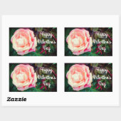 Heureuse Sainte-Valentin Gemini Rose #1 Stickers (Feuille)