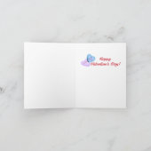 Heureuse Sainte-Valentin Gnomie ! Carte (Intérieur)