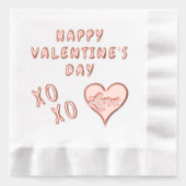 Heureuse Sainte-Valentin Heart Kiss Hug (Recto)