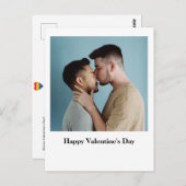 Heureuse Sainte-Valentin | LGBT Pride mois Carte p (Devant / Derrière)