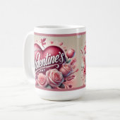 Heureuse Sainte-Valentin Mug ! (Devant gauche)