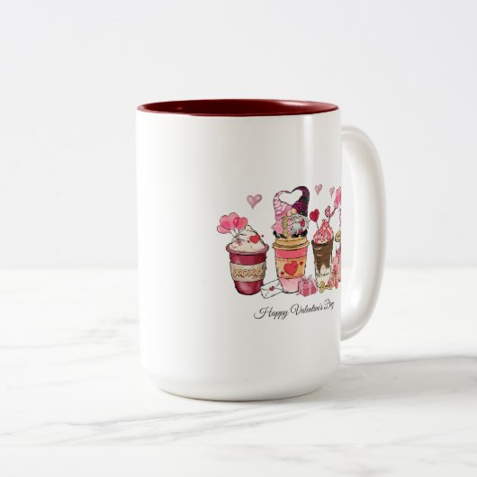 Heureuse Sainte-Valentin Mug (Devant droit)