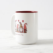 Heureuse Sainte-Valentin Mug (Devant gauche)