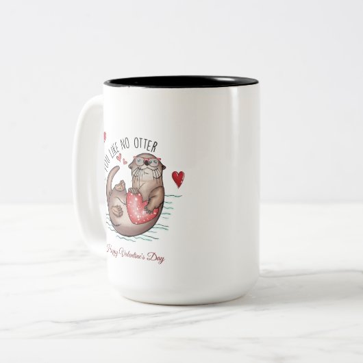 Heureuse Sainte-Valentin Mug (Devant gauche)