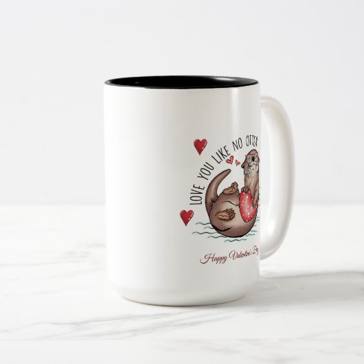 Heureuse Sainte-Valentin Mug (Devant droit)