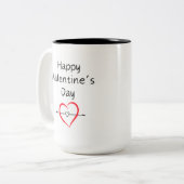 Heureuse Sainte-Valentin Mug (Devant gauche)