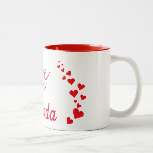 Heureuse Sainte-Valentin Mug (Droit)